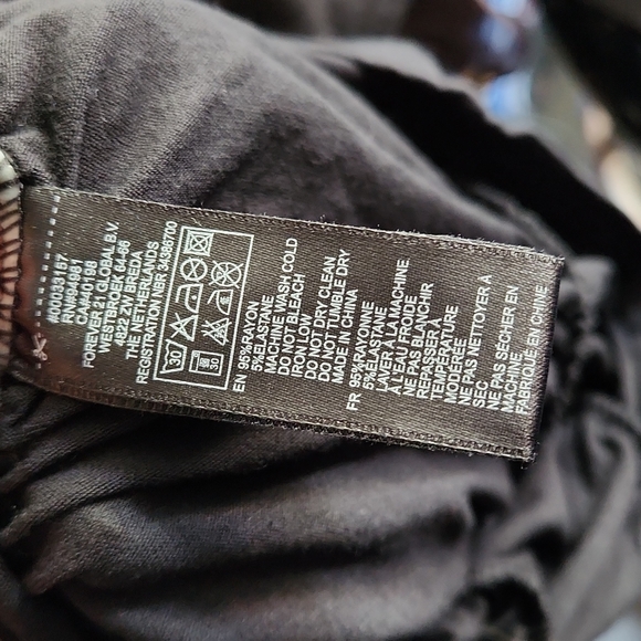 Forever 21 Black Dress small - Picture 4 of 4